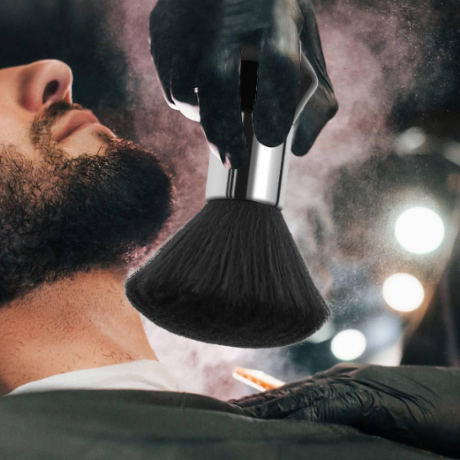 Home Barber - فرشاة احترافية لقص الشعر وعباءة كبيرة