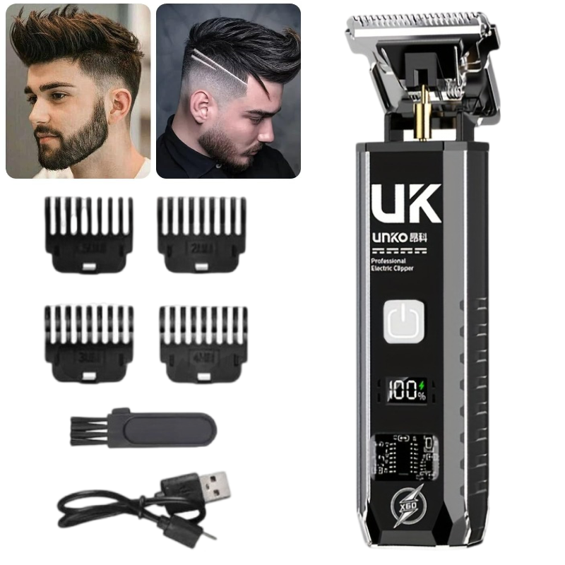 Home Barbershop - ماكينة حلاقة كهربائية T9 لتشذيب اللحية