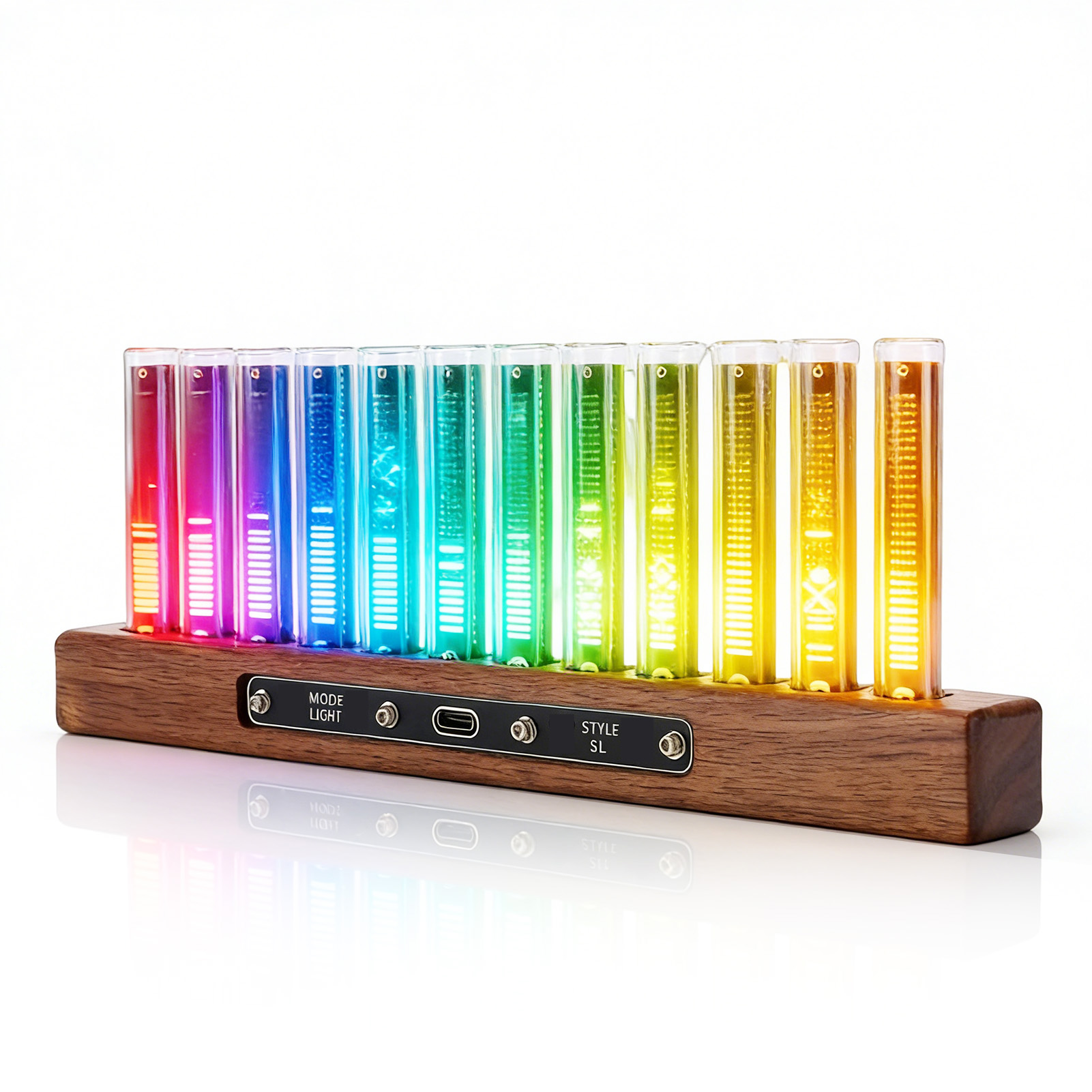 Home Bar Setup - شاشة عرض طيف الموسيقى LED، محلل