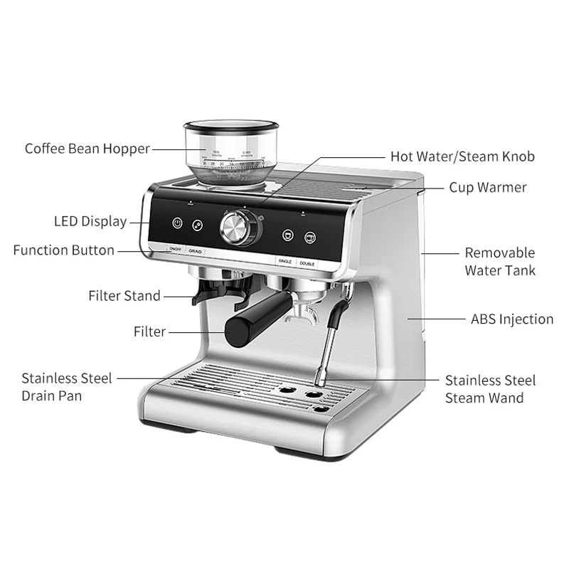 ماكينة قهوة باريستا هوم أوراكل - مراجعة Home Barista وسعره