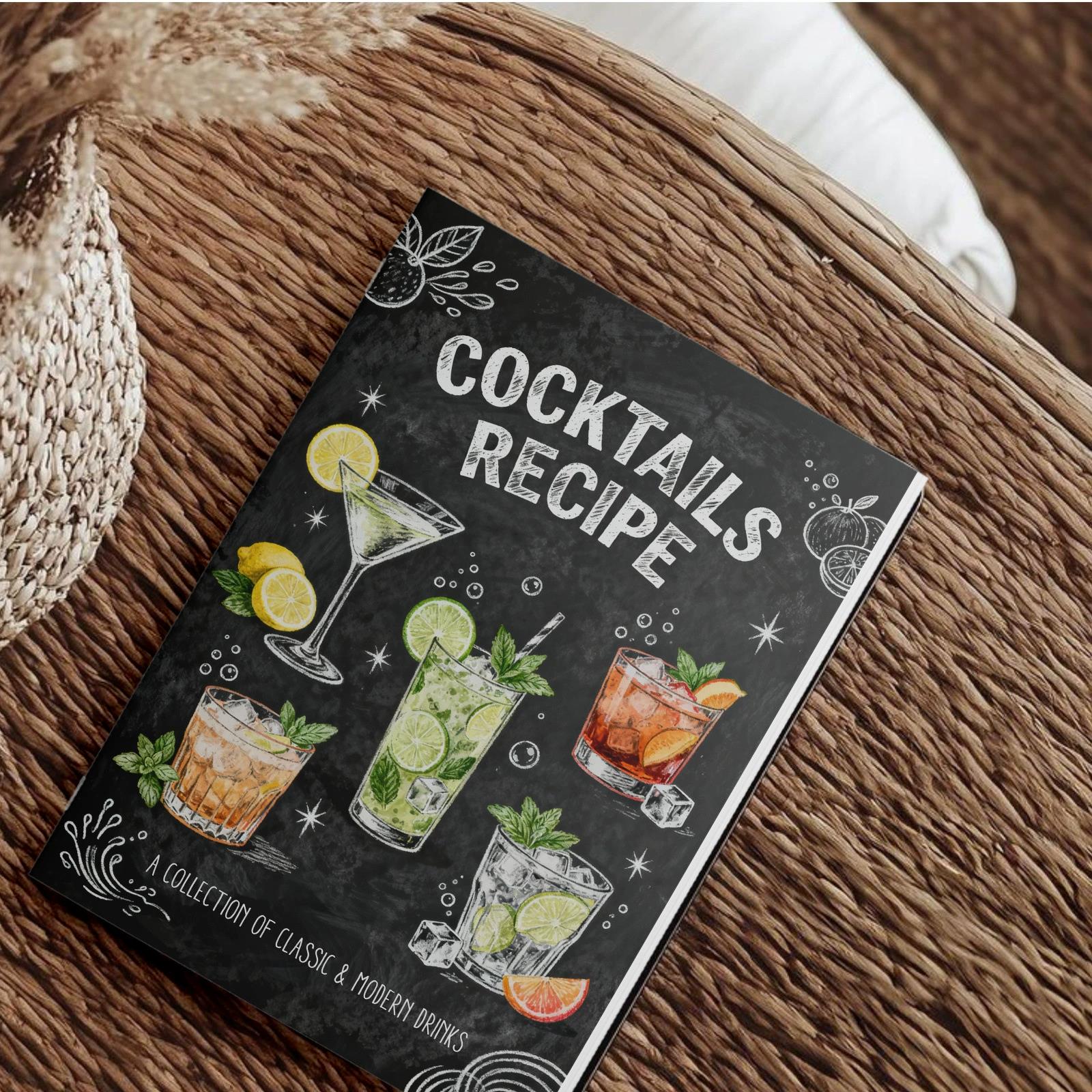 كتاب وصفات الكوكتيلات الكلاسيك - مراجعة Cocktail Recipe Book وسعره