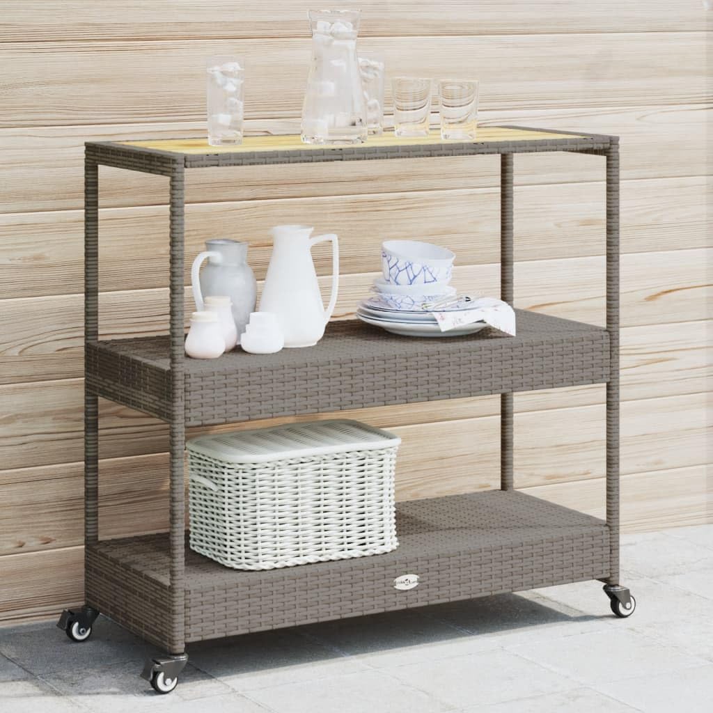 عربة بار خارجية بثلاث طبقات، ع - مراجعة Home Bar Shelves وسعره