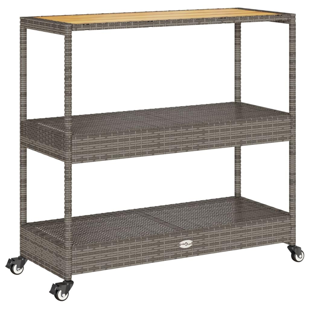 عربة بار خارجية بثلاث طبقات، ع - مراجعة Home Bar Shelves وسعره
