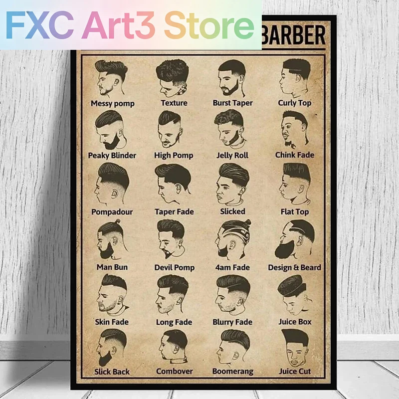 ملصق حلاق بدون إطار، بتصميمات  - مراجعة Home Barber وسعره