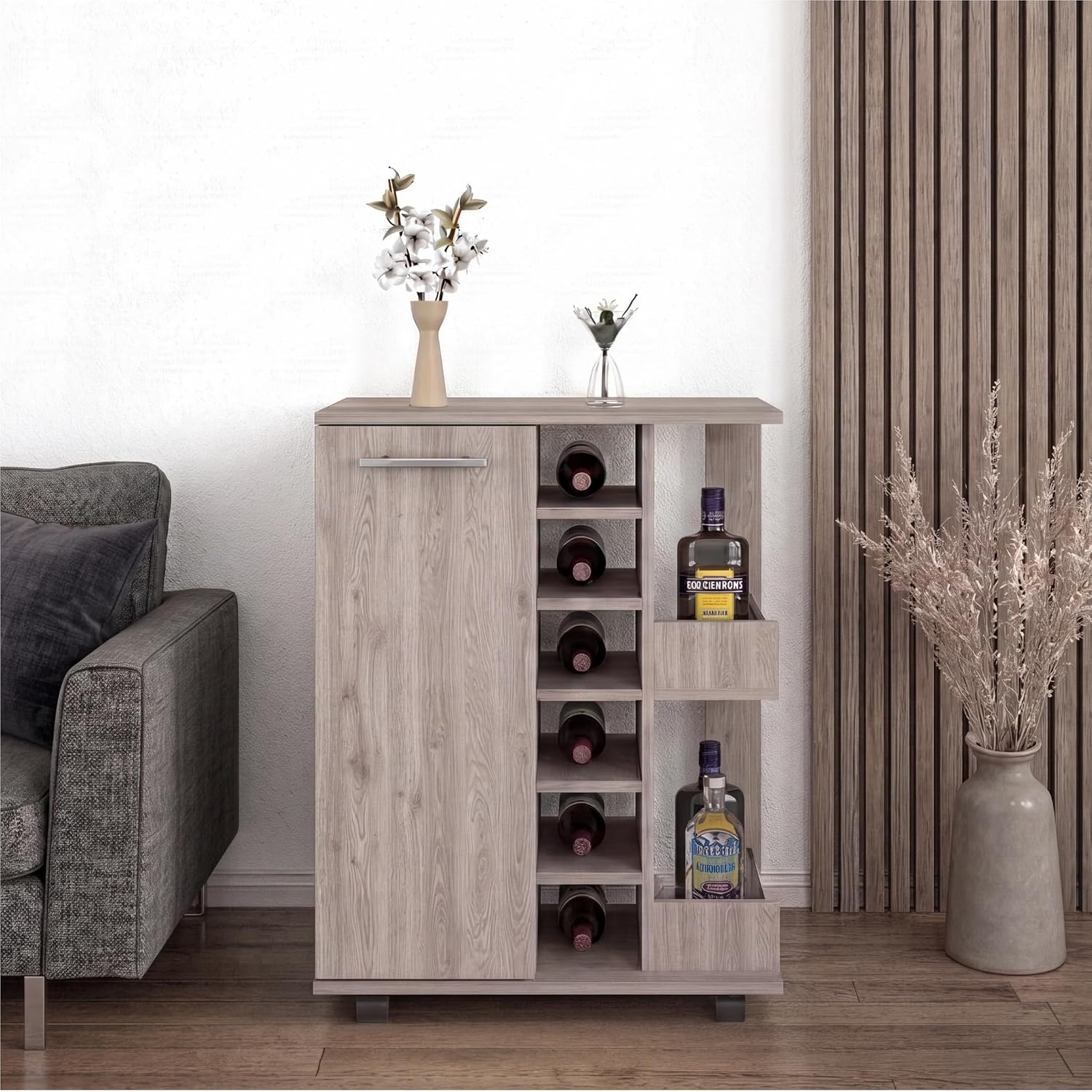 عربة بار متحركة، سطح علوي بارت - مراجعة Home Bar Shelves وسعره