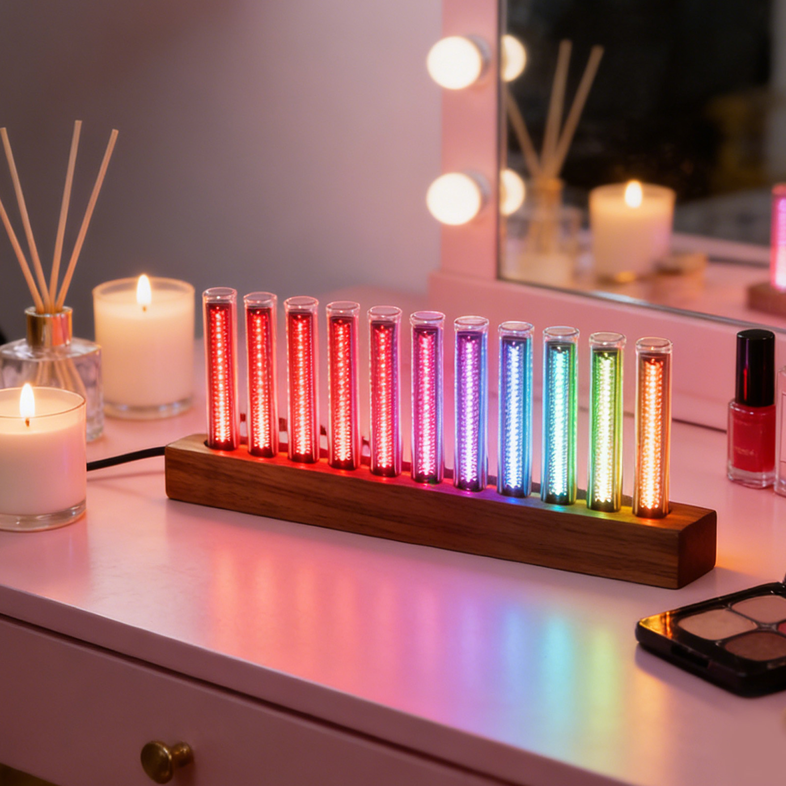 شاشة عرض طيف الموسيقى LED، محل - مراجعة Home Bar Setup وسعره